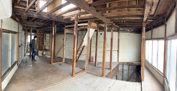 内装beforeの写真